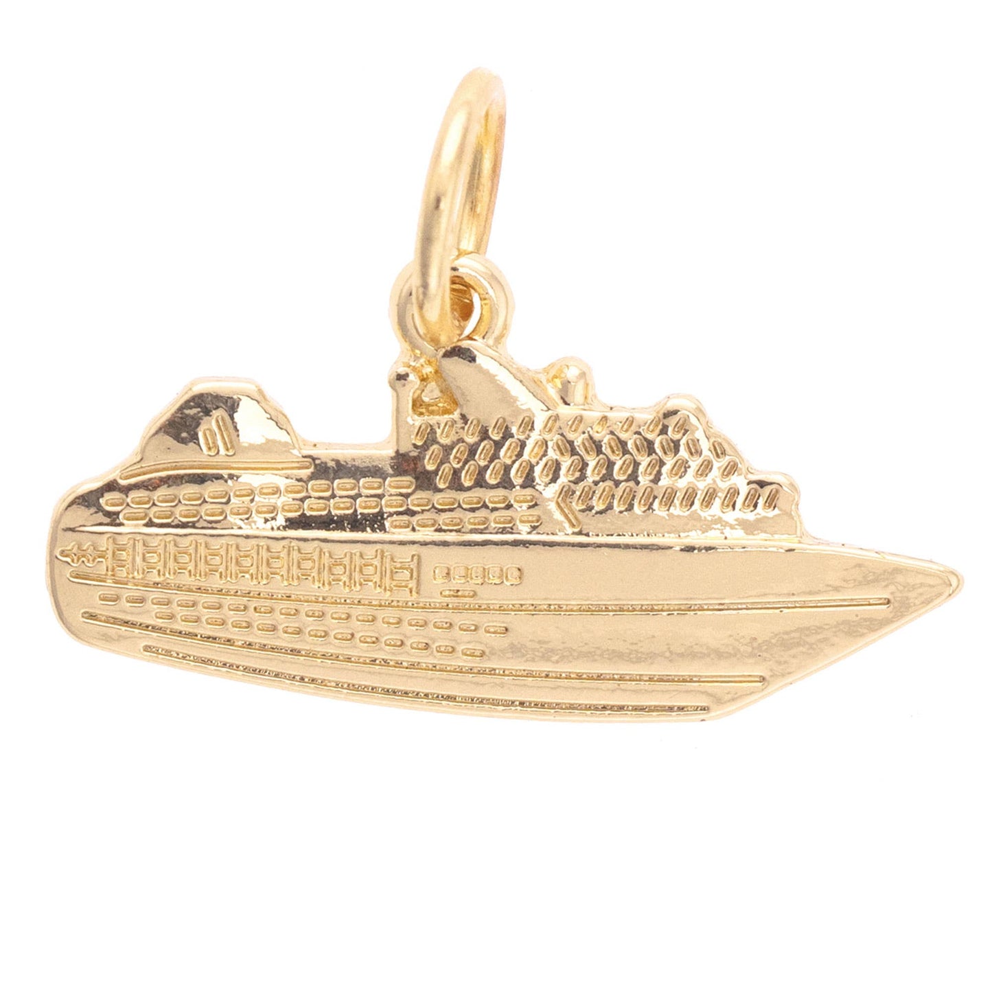 Cruiseline Charm in Shiny Gold
