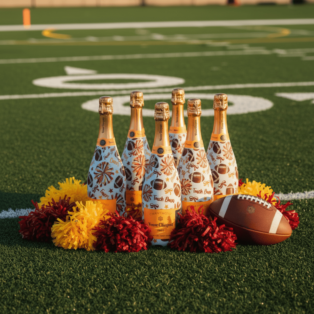 Red and Yellow Game Day - Champagne Collection