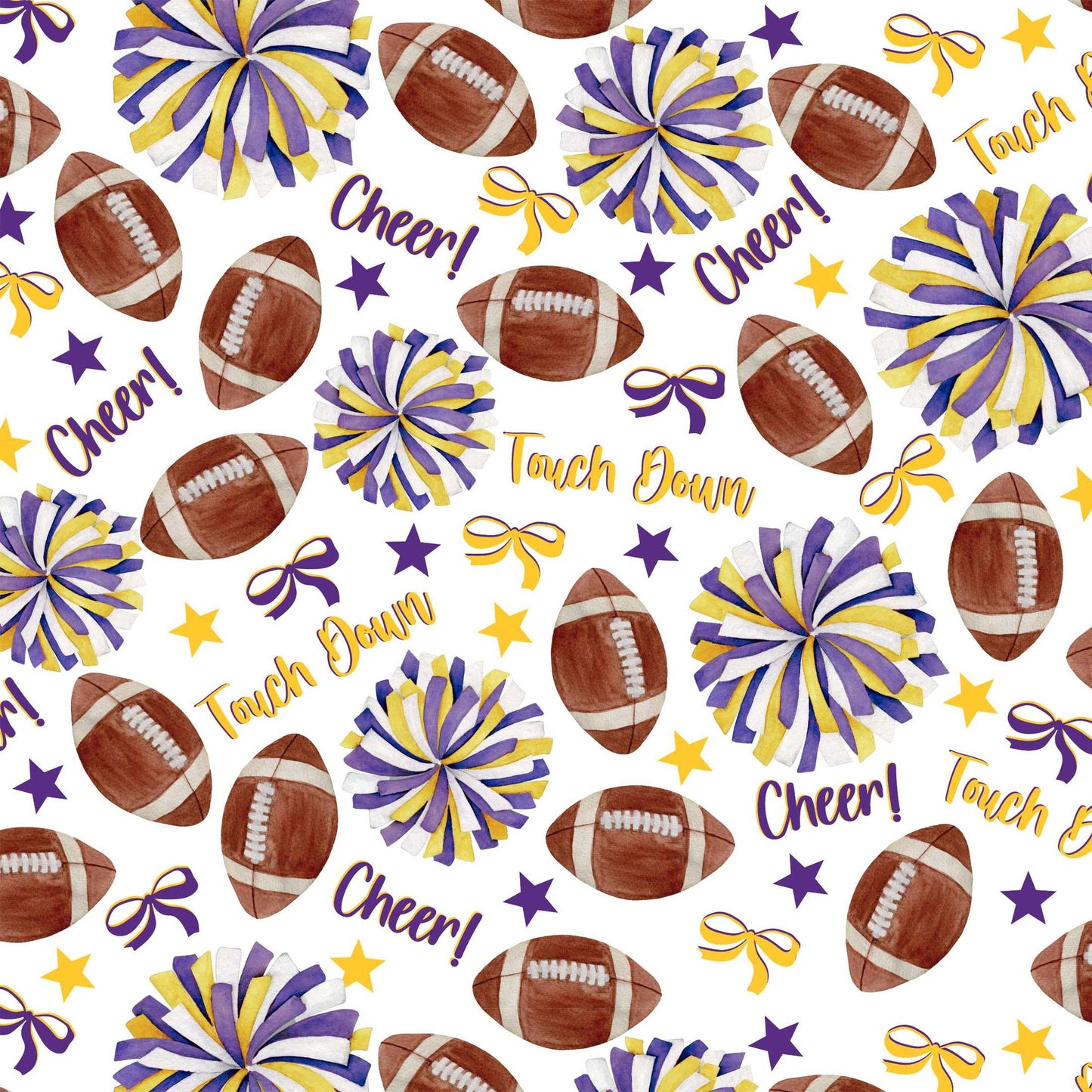 Purple and Yellow Game Day- Prosecco Collection