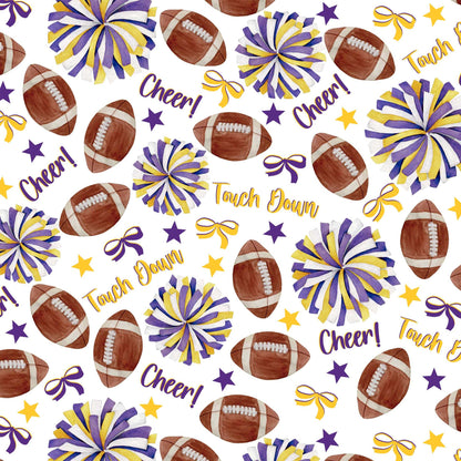 Purple and Yellow Game Day- Prosecco Collection