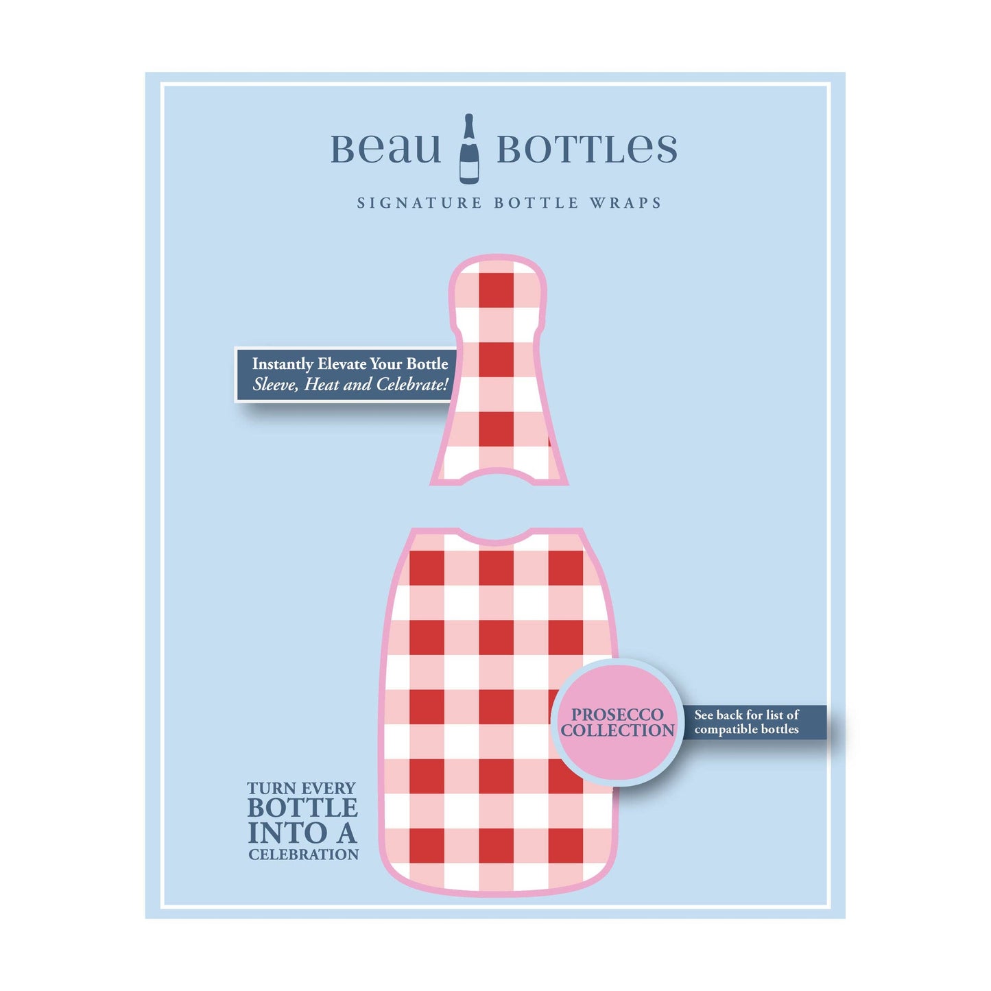 Red and White Gingham - Prosecco Collection