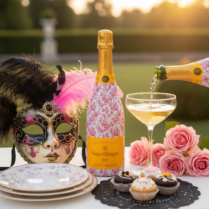 Grandmillenial Pink Floral - Champagne Collection