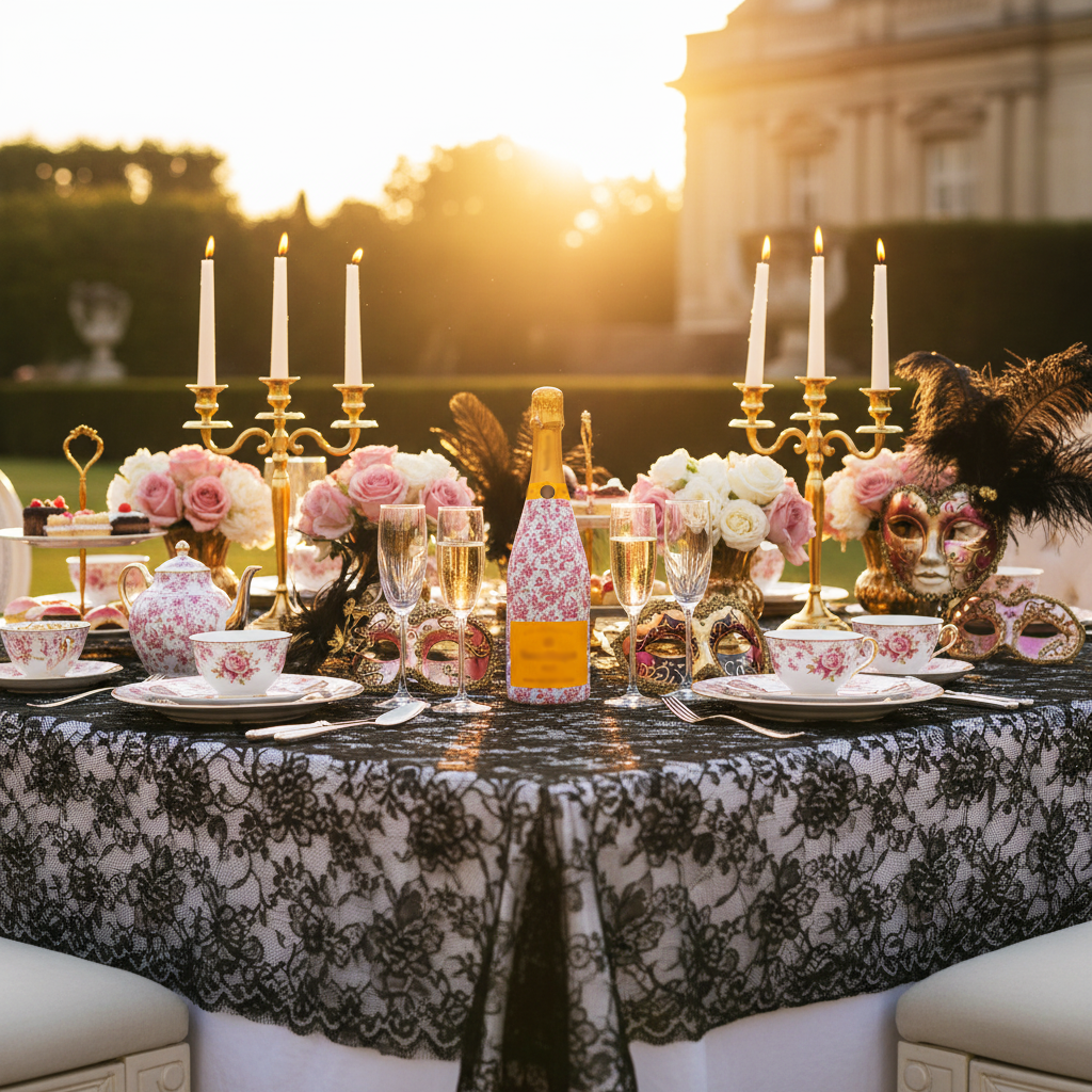 Grandmillenial Pink Floral - Champagne Collection