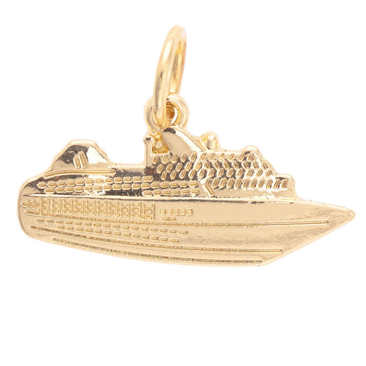 Cruiseline Charm in Shiny Gold