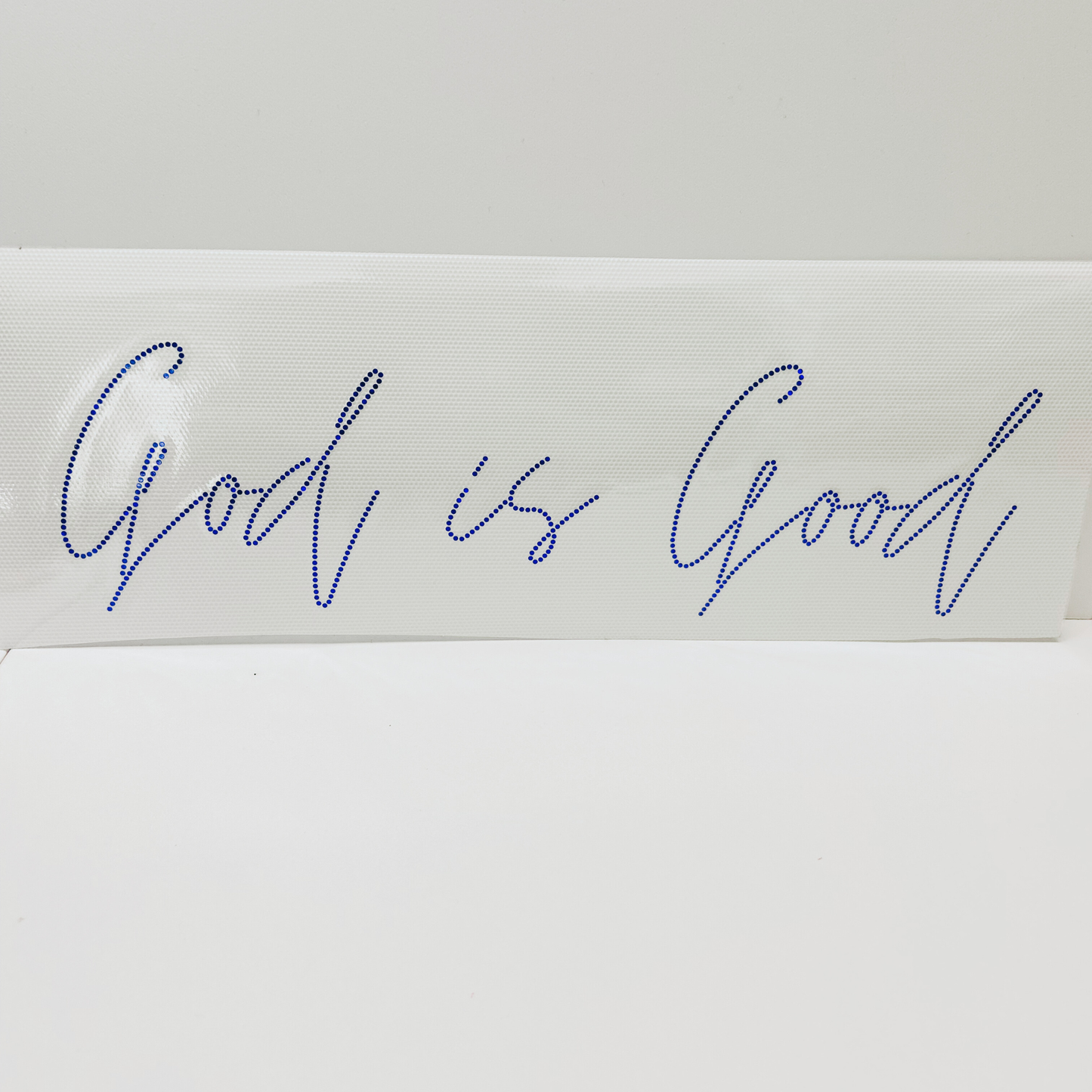 God Is Good in BLUE  SPANGLE