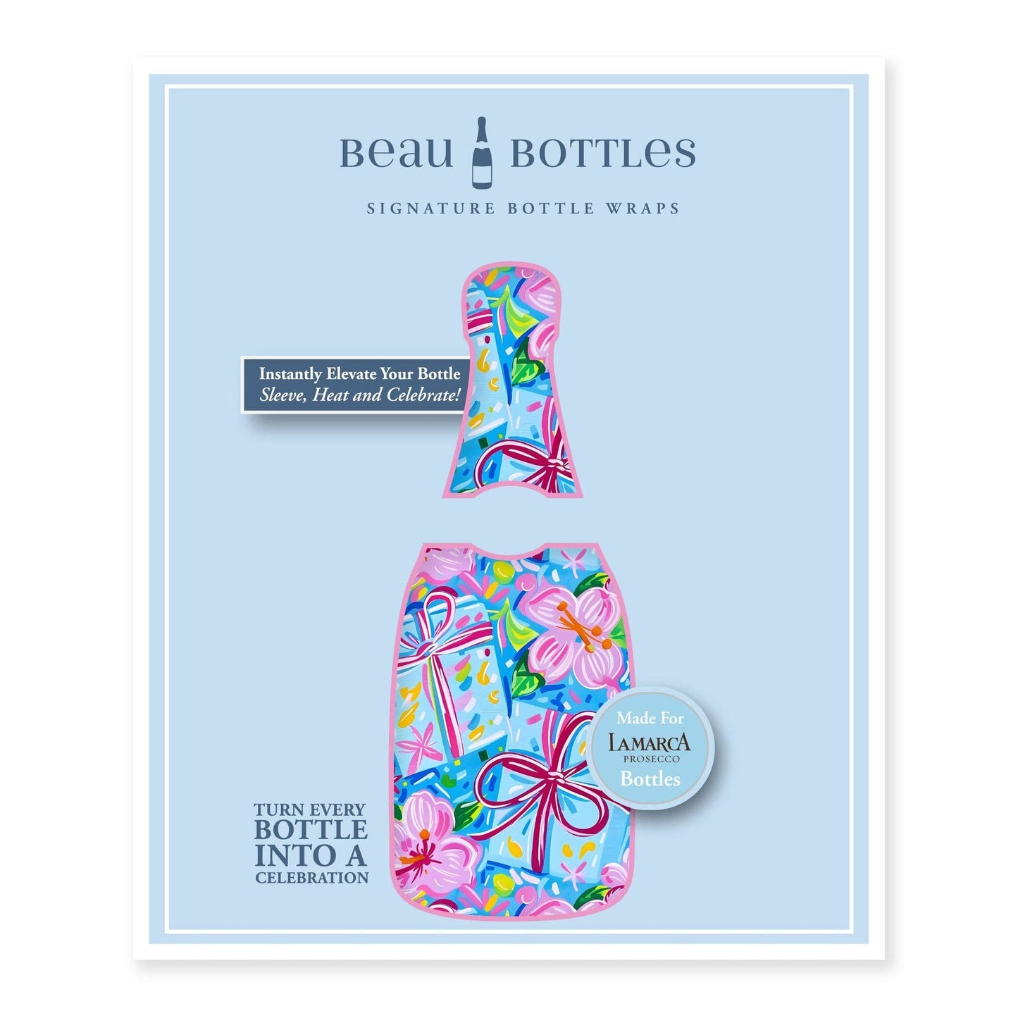 Preppy Happy Birthday Brushed Presents- Prosecco Collection