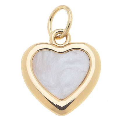 Outline Charm in Mother of Pearl