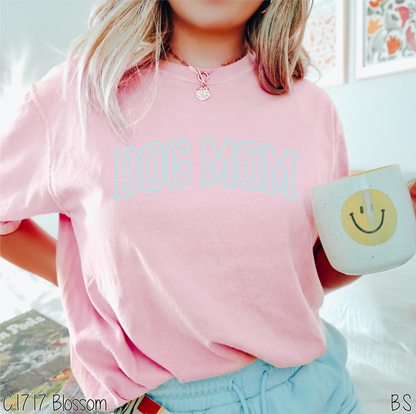 Dog Mom Arched Puff