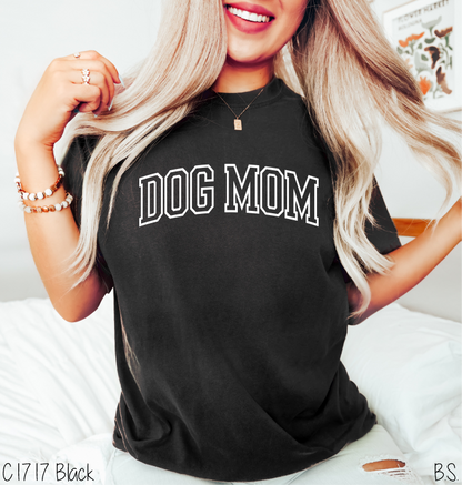 Dog Mom Arched Puff