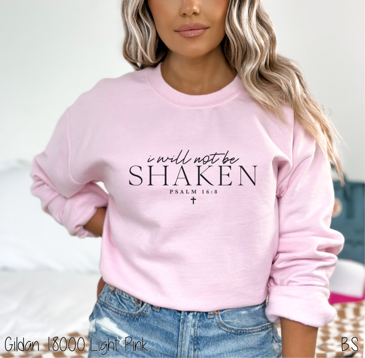 I Will Not Be Shaken