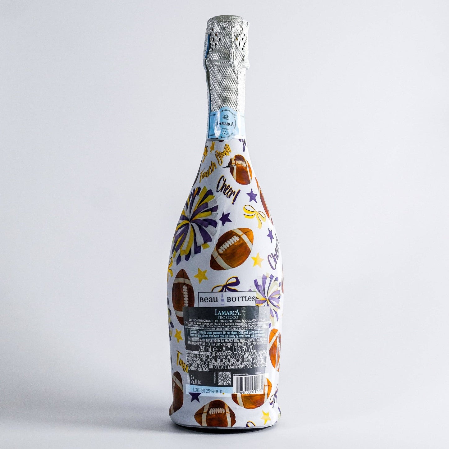 Purple and Yellow Game Day- Prosecco Collection