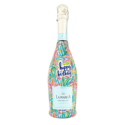 Happy Birthday Floral - Prosecco Collection
