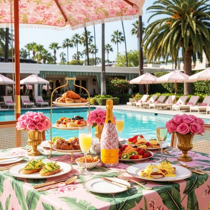 Grandmillenial Pink Floral - Champagne Collection