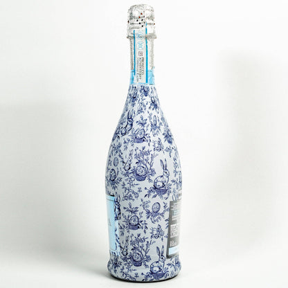 Blue Easter Bunny Toile- Prosecco Collection