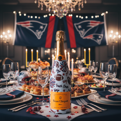 Red and Navy Game Day - Champagne Collection