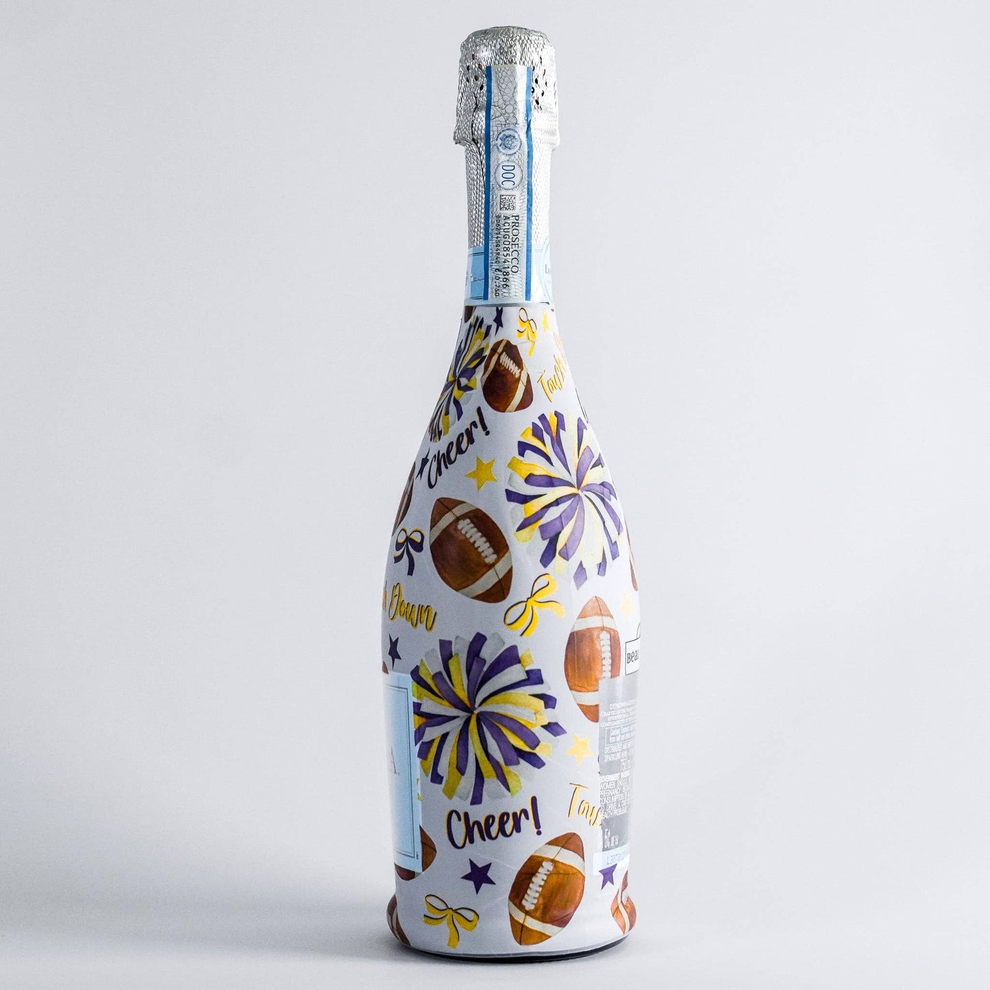 Purple and Yellow Game Day- Prosecco Collection