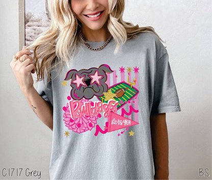 Bulldogs Pink Preppy Mascot