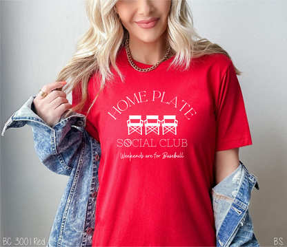Baseball Home Plate Social Club