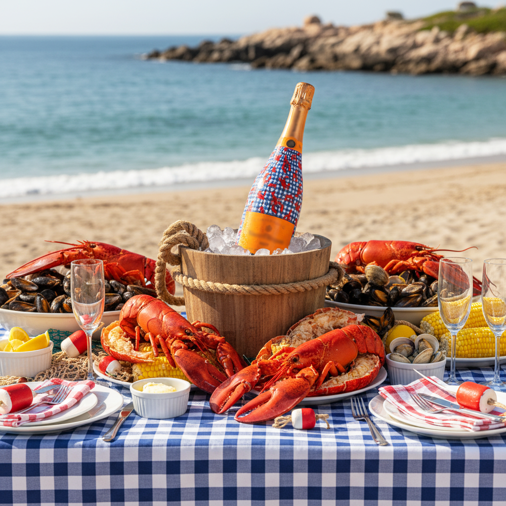 New England Lobster Party - Champagne Collection