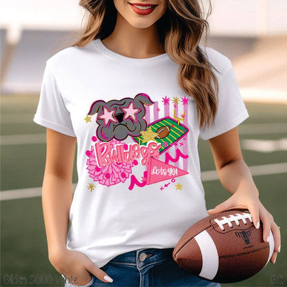 Bulldogs Pink Preppy Mascot