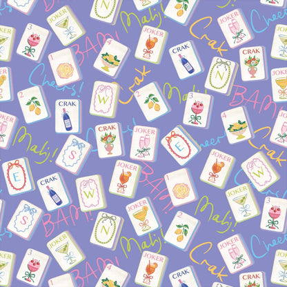 Purple Mahjong- Champagne Collection