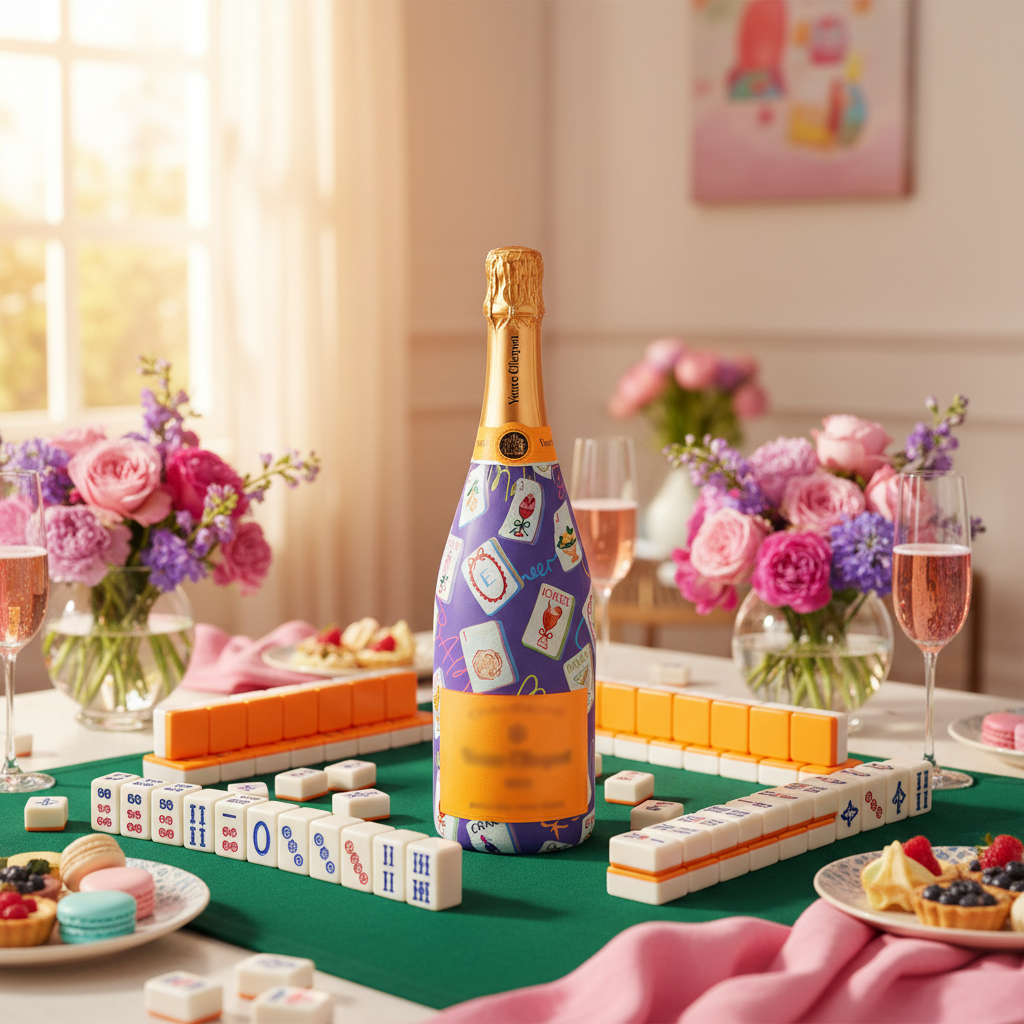 Purple Mahjong- Champagne Collection