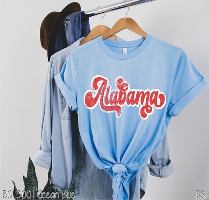 Alabama Retro Shadow